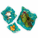 Bee\'s Wrap - Naturlig Folie Set om 3 Mixade, Ocean