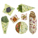 Bee\'s Wrap - Naturlig Folie Set Vegansk set om 7 Mixade