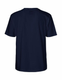 Neutral - Rundhalsad T-Shirt Classic i Ekologisk Bomull Herr Navy