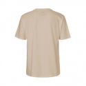 Neutral - Rundhalsad T-Shirt Classic i Ekologisk Bomull Herr Sand