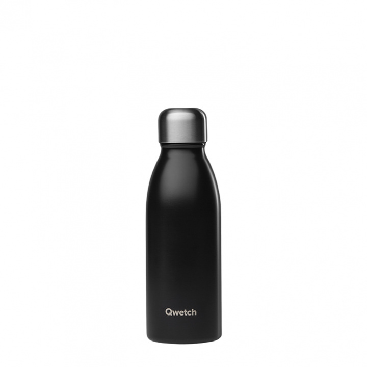 Qwetch - ONE Flaska i Rostfritt Stål Originals Svart 500 ml