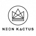 Neon Kactus - Kaffemugg i Borosilikatglas, Korallröd
