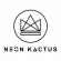 Neon Kactus - Kaffemugg i Borosilikatglas, Korallröd