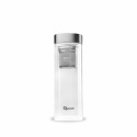 Qwetch - Isolerad Flaska i Borosilikat Glas med Teinsats 430 ml