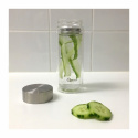 Qwetch - Isolerad Flaska i Borosilikat Glas med Teinsats 320 ml