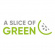 A Slice of Green - Återanvändbart Hushållspapper i Ekologisk Bomull Mint Leaf, 5 st