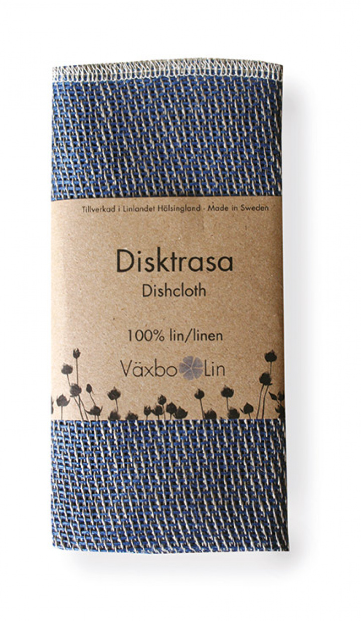 Växbo Lin - Disktrasa Blå i gruppen Hemmet / Disk / Disktrasor hos Rekoshoppen.se (099113)