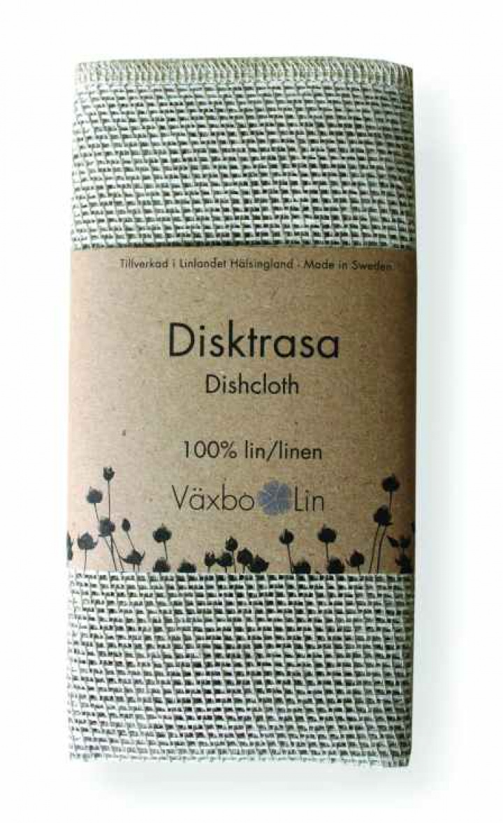 Växbo Lin - Disktrasa Vit i gruppen Hemmet / Disk / Disktrasor hos Rekoshoppen.se (09911)
