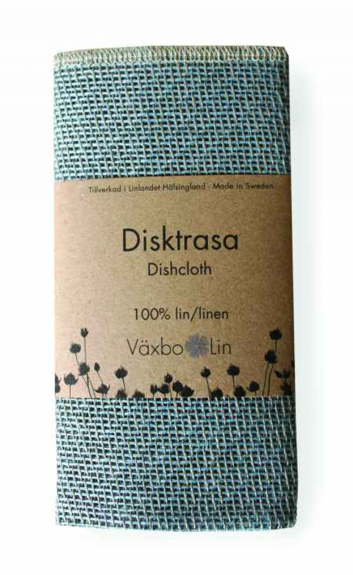 Växbo Lin - Disktrasa Ljusblå i gruppen Hemmet / Disk / Disktrasor hos Rekoshoppen.se (099120)