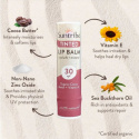 Suntribe - Läppbalsam Naturligt Tonad SPF 30, 5 g
