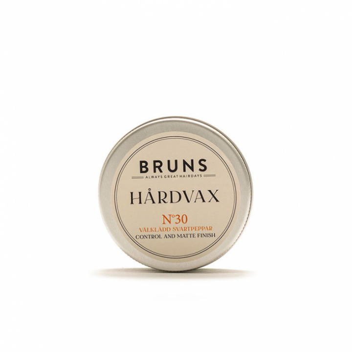 Bruns - Hårdvax 30 Välklädd Svartpeppar, 50 ml