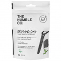 The Humble Co. - Tandtrådsbygel med Mintsmak 2 Trådar, Charcoal