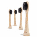 The Humble Co. - Tandborsthuvud Bambu Charcoal, Sensitive 4 st
