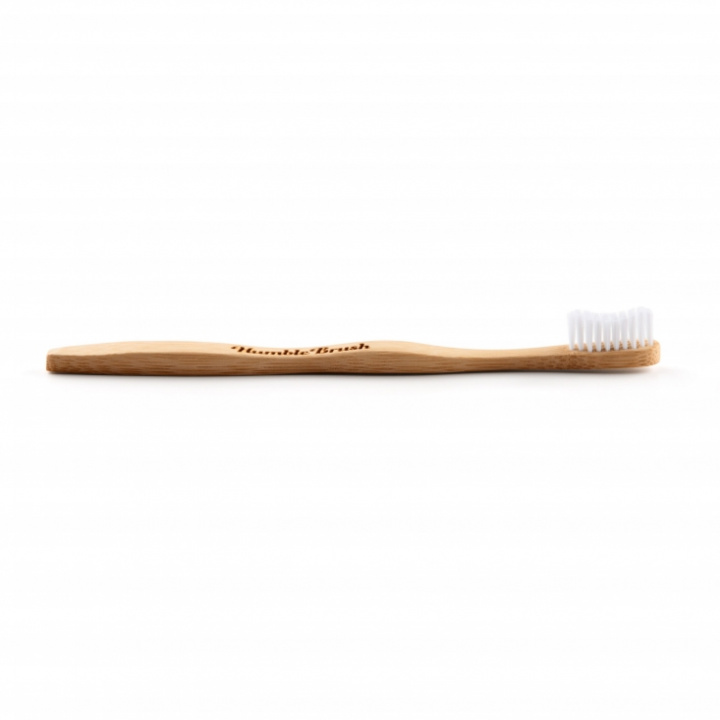 The Humble Co. - Humble Brush Bambutandborste, Vuxen Medium Vit