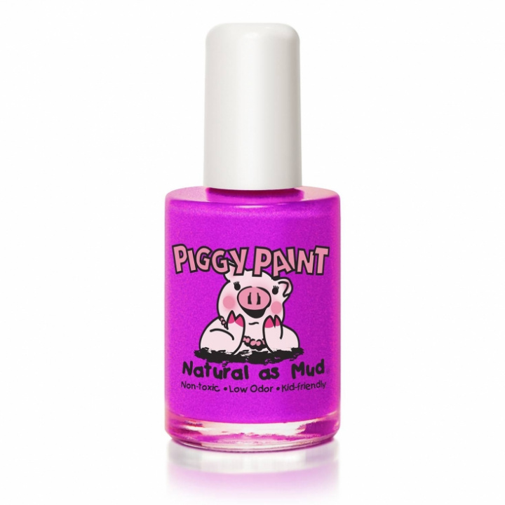 Piggy Paint - Vattenbaserat giftfritt nagellack för barn, Groovy Grape