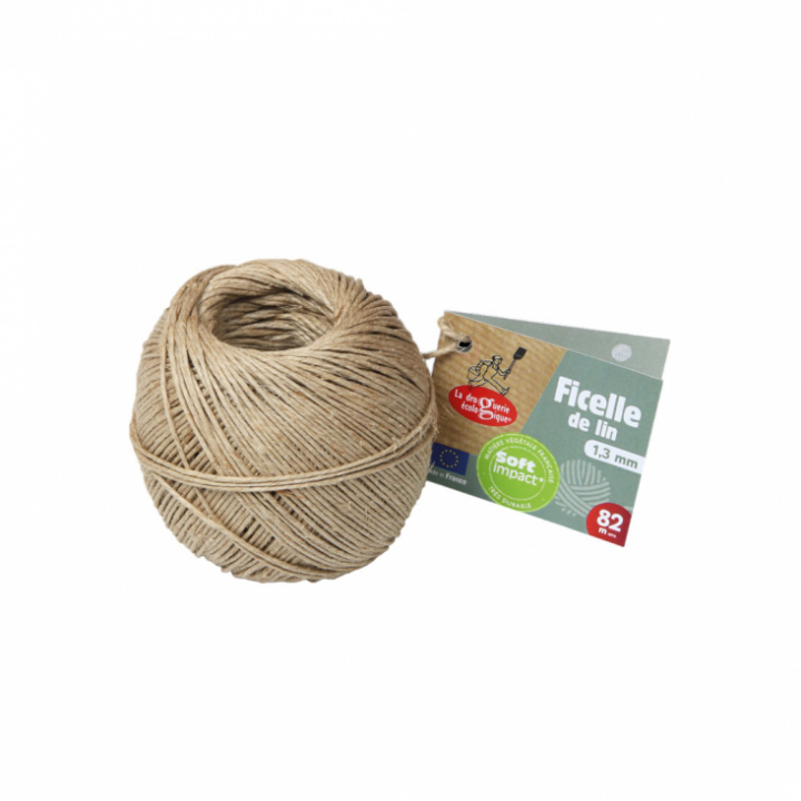 La Droguerie Écologique - Snöre Lingarn 82 m, 1,3 mm i gruppen Fritid / Trädgård hos Rekoshoppen.se (1140516)