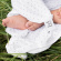 SUMMERVILLE Organic - Babyfilt i Ekologisk Bomull Vit Dotty