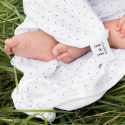 SUMMERVILLE Organic - Babyfilt i Ekologisk Bomull Vit Dotty