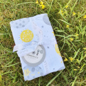 SUMMERVILLE Organic - Babyfilt Moon Gul Ekologisk Bomull