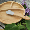 Summerville Organic - Matset Rund i Bambu och Silikon, Grå