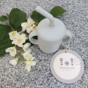 Summerville Organic - Silikonmugg med Sugrör, Grå