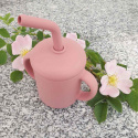 Summerville Organic - Silikonmugg med Sugrör, Dusty Rose