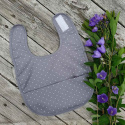SUMMERVILLE Organic - Haklapp, Grå Dotty