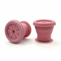 Summerville Organic - Snackpot Silikon, Dusty Rose