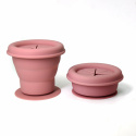 Summerville Organic - Snackpot Silikon, Dusty Rose