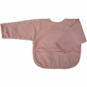 SUMMERVILLE Organic - Förkläde med Ärmar & Ficka, Pale Mauve Dotty