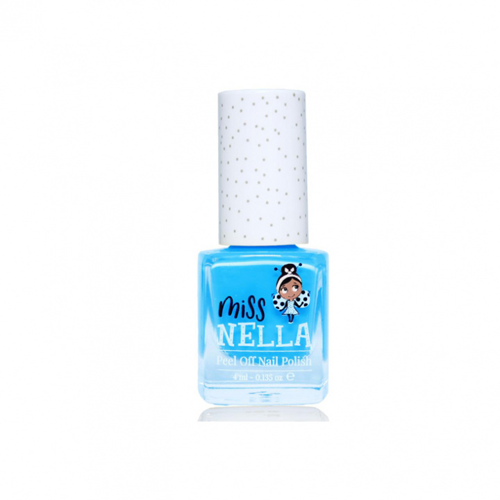 Miss Nella - Giftfritt nagellack för barn, Mermaid Blue