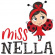 Miss Nella - Giftfritt nagellack för barn, Butterfly Wings