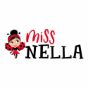 Miss Nella - Giftfritt nagellack för barn, Peach Slushie