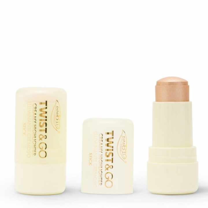 Highlighter i stickförpackning med pärlemorskimrande variant