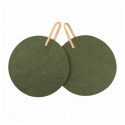 TOVA - Tovad Grytlapp, 2-Pack, Rund, Grön