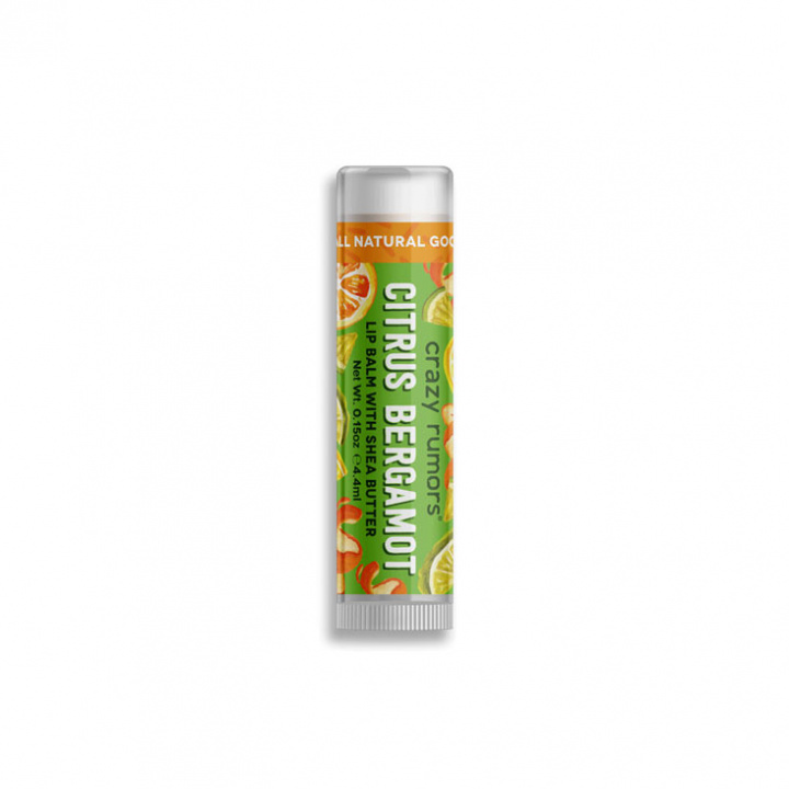 Crazy Rumors - Natural Lip Balm, Citrus Bergamot