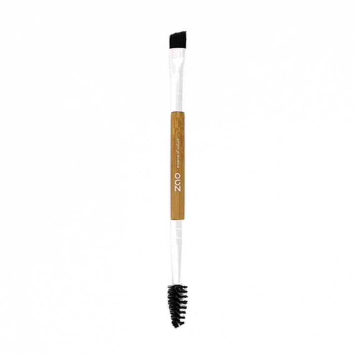 Zao Organic Makeup - Duo Eyebrow Brush