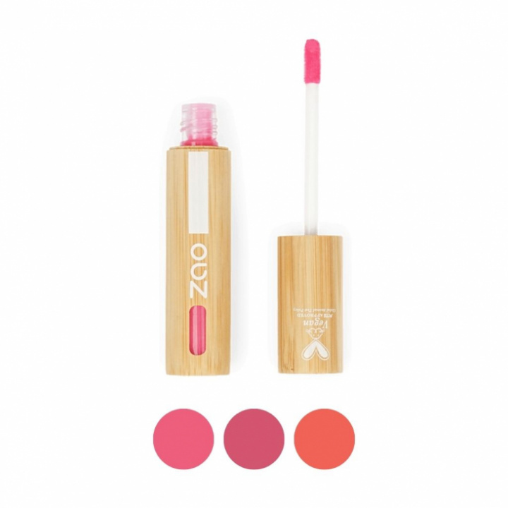 Blush Bomb från Zao Organic Makeup i flytande rougeförpackning samlingsbild