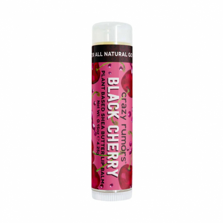 Crazy Rumors - Natural Lip Balm, Black Cherry