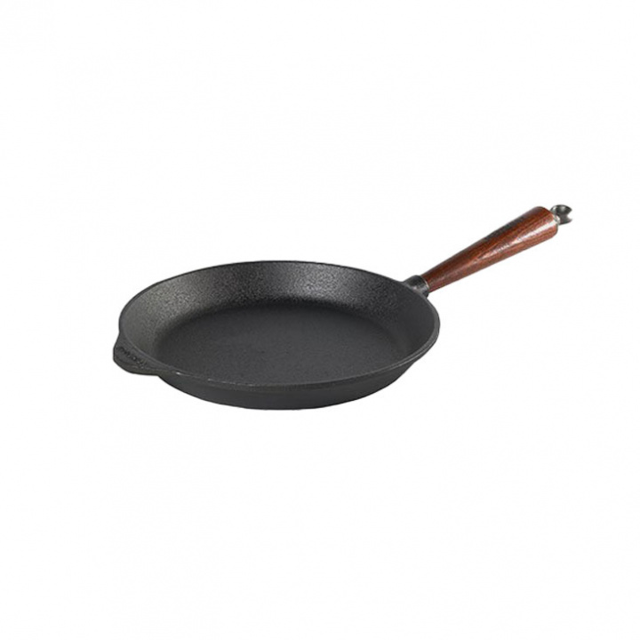 Skeppshult - Stekpanna i Gjutjärn med Handtag i Bok 26 cm
