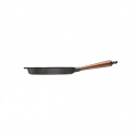 Skeppshult - Grillpanna i Gjutjärn med Handtag i Bok 25 cm