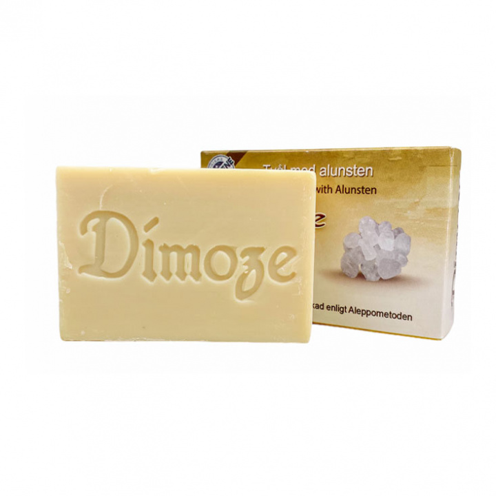 Dimoze - Naturlig Olivoljetvål med Alunsten
