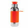 Pura - Isolerad Sportflaska i Rostfritt med Silikonhlje 475 ml, Orange