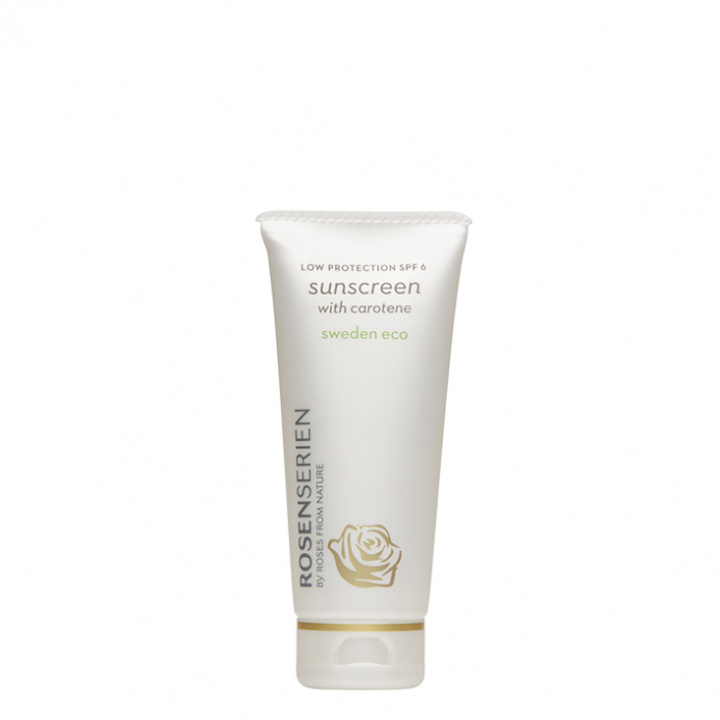 Rosenserien - Sunscreen with Carotene SPF 6 i gruppen Hygien / Hudvård / Ansikte hos Rekoshoppen.se (1350937)
