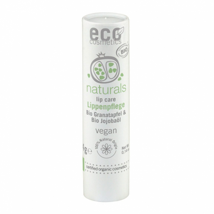Eco Cosmetics - Vegansk Läppbalsam med Granatäpple och Jojoba