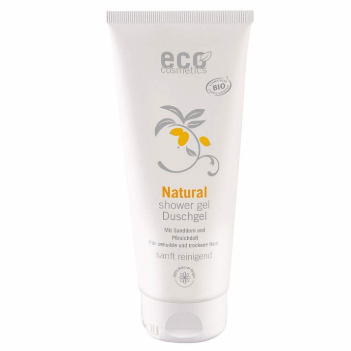  Eco Cosmetics - Duschgel, Persika & Havtorn, 200 ml