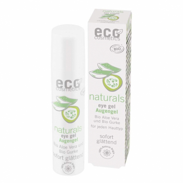 Eco Cosmetics - Ögongel, Aloe Vera & Gurka, 15 m