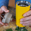 Klean Kanteen - TKWide Rostfri Termosmugg, Sunset, Kaffelock