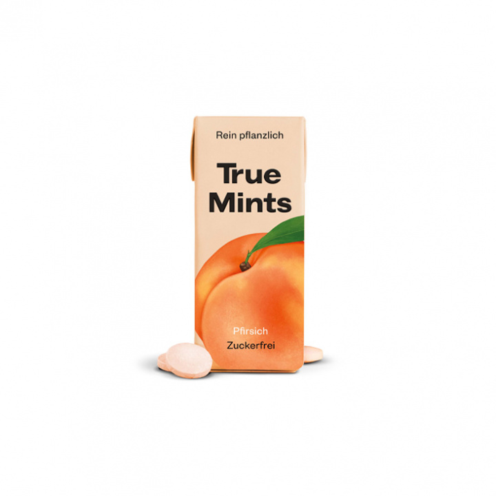True Gum - Fruktpastiller, Persika i gruppen Äta & Dricka / Sött & Gott hos Rekoshoppen.se (1401588)
