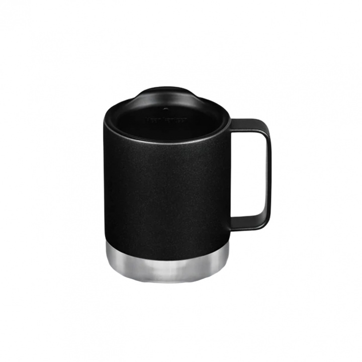 Klean Kanteen - Camp Rostfri Termosmugg 355 ml, Black